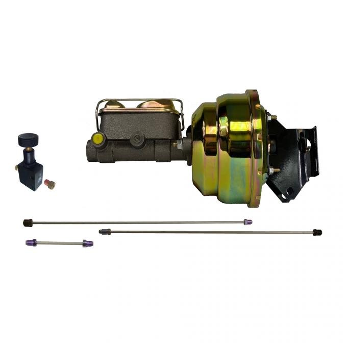 Leed Brakes Power Hydraulic Kit with brake lines and adjustable proportioning valve PBKT2003-1