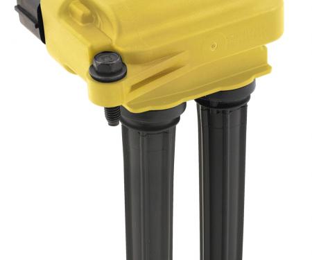 Accel Ignition Coil Gen 3 Dodge Chrysler Hemi 5.7L/6.1L/6.2L/6.4L, Dual Plug, Yellow 140038