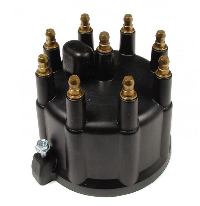Accel Distributor Cap, Dodge / Jeep 5.2 / 5.9L, Male, HEI Style, Black 120329
