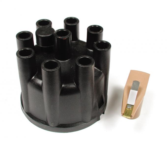Accel Distributor Cap & Rotor Kit, Socket Style, Black 8321ACC
