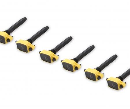Accel Ignition Coil, SuperCoil, 2011-2016 Mopar -3.6L V6, Yellow, 6-Pack 140648-6