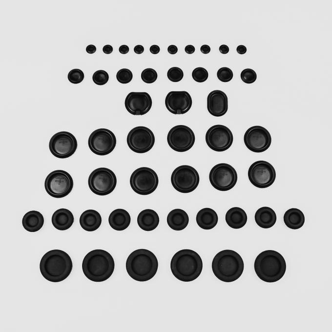 Detroit Muscle Technologies Mopar B Body 68 Charger Coronet Roadunner 49pc Body Plug Set BXX6868BP01-BPK11