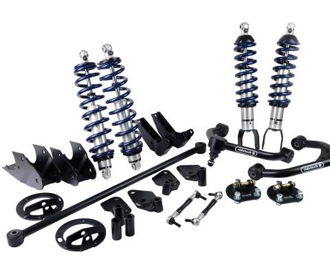 Ridetech Front and rear Coil-Over lowering system for 2019-2025 Ram 1500 2WD 13130110