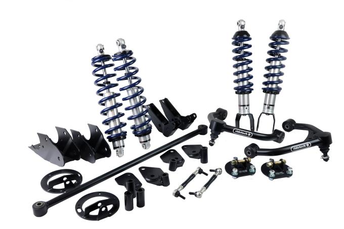 Ridetech Front and rear Coil-Over lowering system for 2019-2025 Ram 1500 2WD 13130110