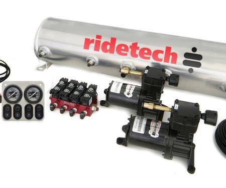 Ridetech RidePro Analog 4 way air suspension control system with 5 gallon tank 30154100