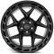 4PLAY Wheels 4P55 - 4PLAY Gen3 4P55 20x12 5x5" & 5x5.5" -44et in Brushed Black 4P55-20120-5D55-44BBT