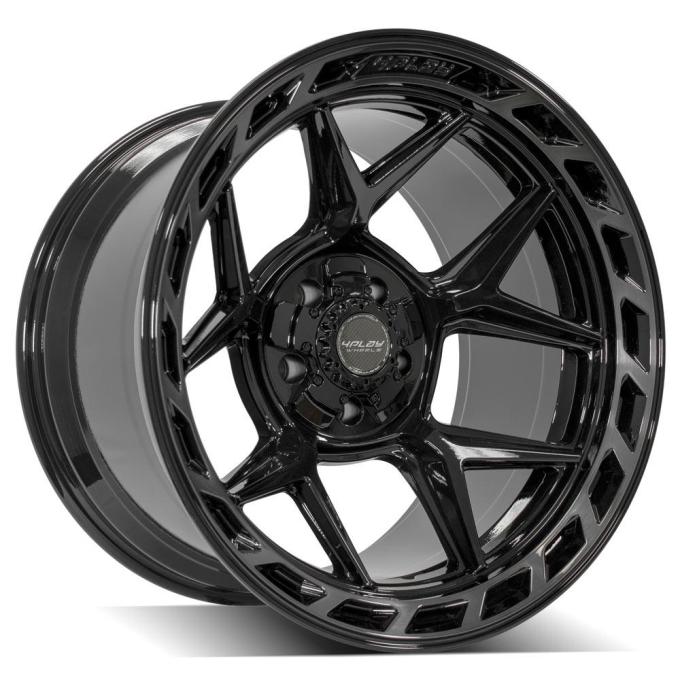 4PLAY Wheels 4P55 - 4PLAY Gen3 4P55 20x12 5x5" & 5x5.5" -44et in Brushed Black 4P55-20120-5D55-44BBT