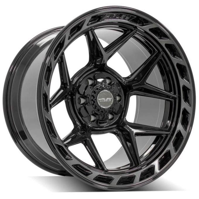 4PLAY Wheels 4P55 - 4PLAY Gen3 4P55 20x12 6x135mm & 6x5.5" -44et in Brushed Black 4P55-20120-6D55-44BBT