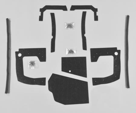 Detroit Muscle Technologies Mopar B Body 68 69 Coronet MEGA Splash Shield Set nMaual BCO6869SS91