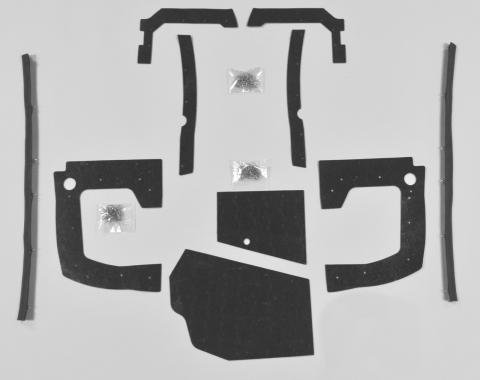 Detroit Muscle Technologies Mopar B Body 68 69 Coronet MEGA Splash Shield Set nMaual BCO6869SS91