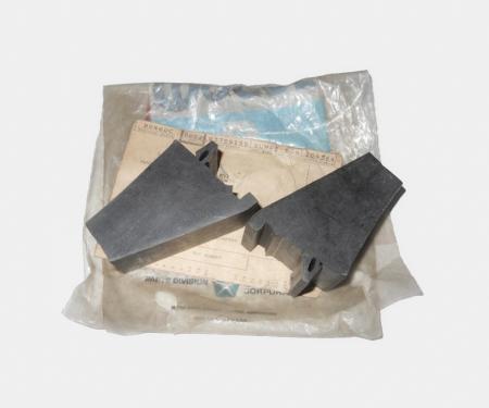 Detroit Muscle Technologies Mopar A Body 73-76 Door Window Glass Down Stop Bumper Pair CHR3759155