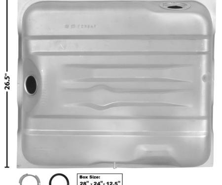 Dynacorn 70 Fuel Tank w/Vent Pipe 19 Gal Barracuda T86N