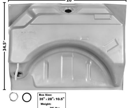 Dynacorn 66-67 Fuel Tank 19 Gallon Charger / Coronet T86K