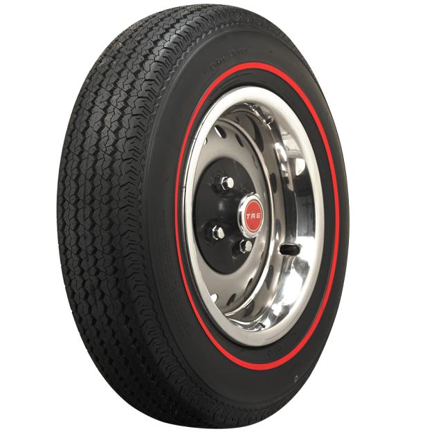 Coker Classic Tire Redline 185R15 57986 | Moparts