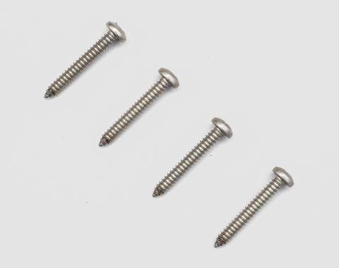Detroit Muscle Technologies Mopar A B Body 66-78 Armrest Arm Rest Pad Attaching Screws STAINLESS Set 4pc ABX6778AR01-4