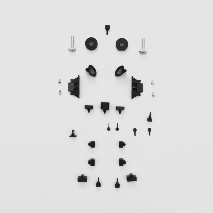 Detroit Muscle Technologies Mopar B Body 72-74 Roadrunner GTX Satellite Body Bumper Set with Hood Wedges BBK16W BSA7274BB01-BBK16W