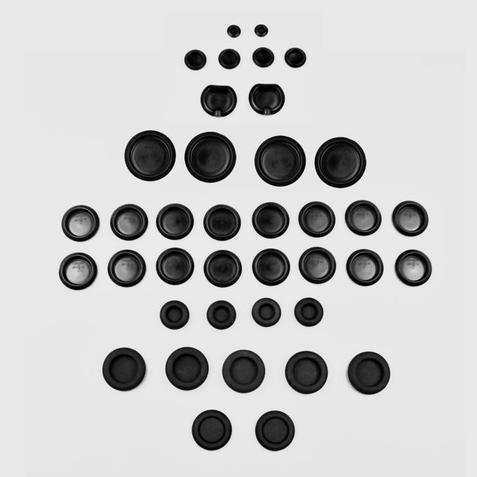 Detroit Muscle Technologies Mopar B Body 62-63 Belvedere Fury Polara Savoy 39pc Body Plug Set BXX6263BP01-BPK19