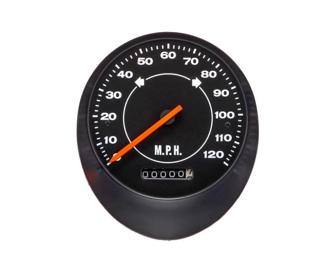 AMD Speedometer, 0-120 mph, w/o Rallye Gauges, 70-74 Barracuda Challenger X474-1570-12
