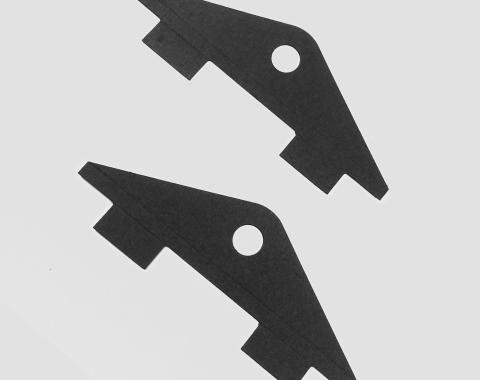 Detroit Muscle Technologies Mopar A Body 67-72 B Body 66-70 Window Regulator Door Glass Lift Channel Bracket Cardboard Gasket pair CHR2217351-2