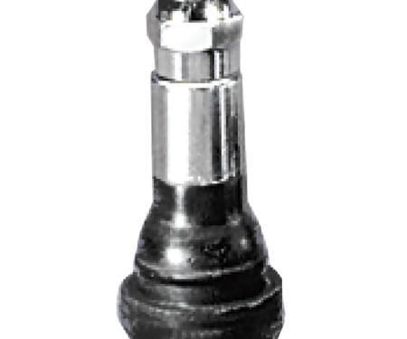 Coker Tire Rubber Valve Stem with Chrome Sleeve 5006