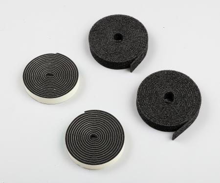 Detroit Muscle Technologies Mopar E Body 70-74 Weatherstrip Channel (Drip Rail) to Roof Sealing Strips Rolls EXX7074DR01