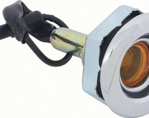 AMD Side Marker Lamp, Front, Curved Style, LH or RH, 68 Dart Charger K-MD2054A
