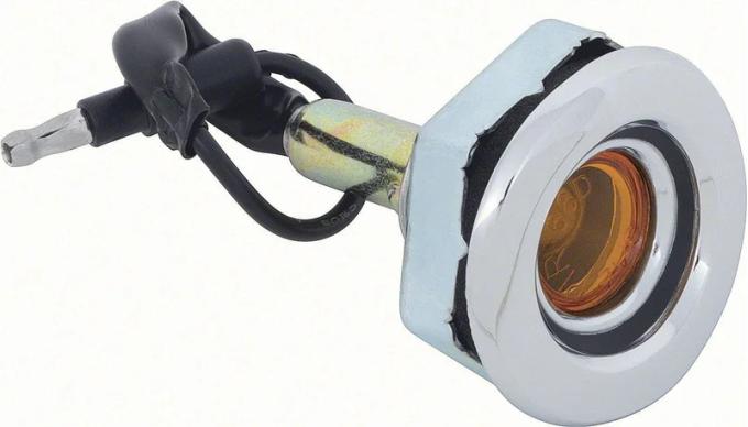 AMD Side Marker Lamp, Front, Curved Style, LH or RH, 68 Dart Charger K-MD2054A