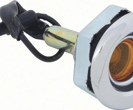 AMD Side Marker Lamp, Front, Curved Style, LH or RH, 68 Dart Charger K-MD2054A