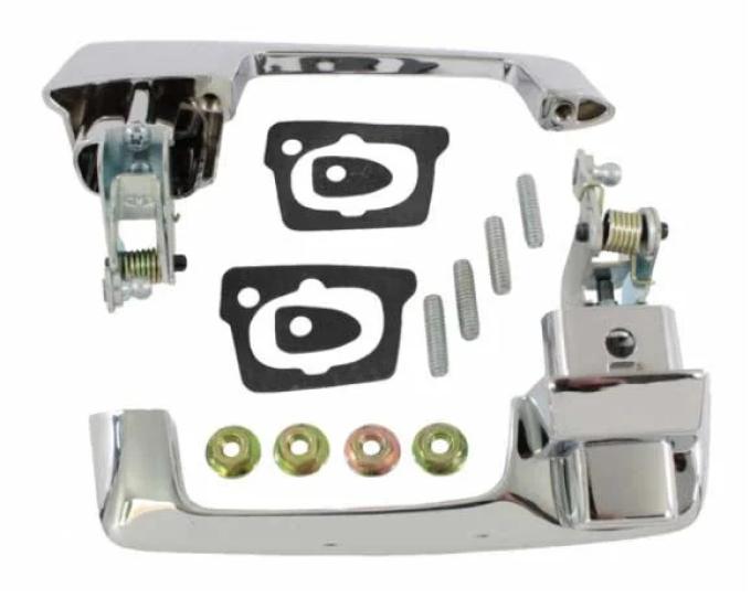 AMD Door Handle Assemblies, Outside, LH/RH Set, 66-67 Dodge Plymouth B-Body MP5210