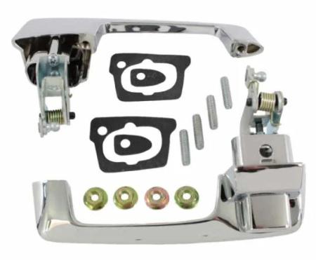 AMD Door Handle Assemblies, Outside, LH/RH Set, 66-67 Dodge Plymouth B-Body MP5210