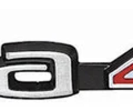 AMD Hood Emblem, Cuda 440-6, LH or RH, 70-71 Barracuda K-2998798