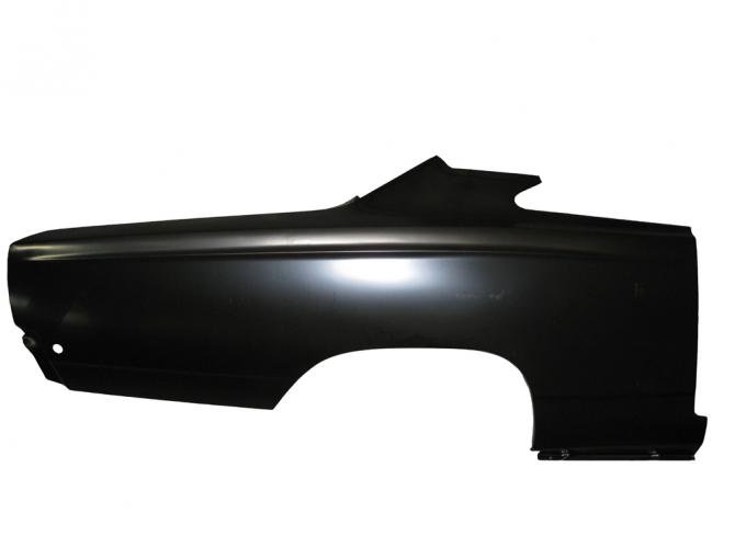 Redline Restomotive® Pm. B-Body 68 2dr Hardtop Quarter Panel Complete - RH LG-20-036/RH