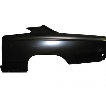 Mopar B-Body Full Quarter Panel Skin LH, 1968