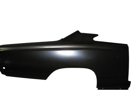 Mopar B-Body Full Quarter Panel Skin RH, 1968