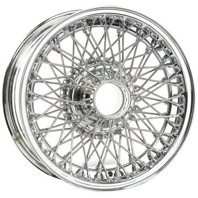 Dayton Wire Wheel 15x6 Dayton Wire 70 Spoke Chrome TT D464CTT
