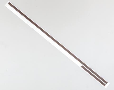 Detroit Muscle Technologies Mopar Dodge Truck 75-80 Lower Dash Trim Woodgrain Overlay - WALNUT TRK7580OL60-WALNUT