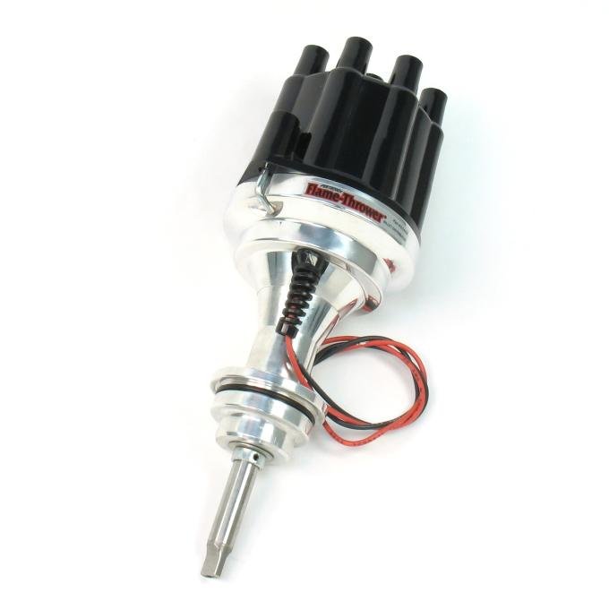 Pertronix Billet Distributor for Mopar 383-400 Engines (Ignitor II) with Mechanical Advance, Black / Female D142800