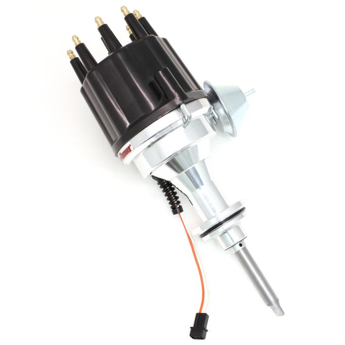 Pertronix Magnetic Pickup Billet Distributor for Mopar 426-440 Engines, Black Cap Color D343710