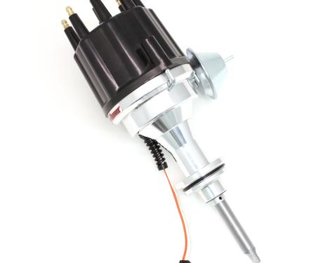 Pertronix Magnetic Pickup Billet Distributor for Mopar 426-440 Engines, Black Cap Color D343710