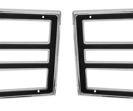 AMD Tail Lamp Bezels, LH/RH Pair, 68 Dart K-MA2088