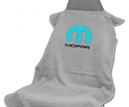 Seat Armour Mopar, Seat Towel, Grey with Logo SA100MOPG