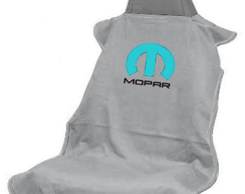 Seat Armour Mopar, Seat Towel, Grey with Logo SA100MOPG