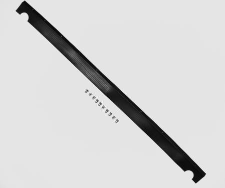 Detroit Muscle Technologies Mopar B Body 69 Belvedere, Charger, Coronet, Roadrunner, Satellite Hood to Radiator Seal with SS Clips BXX6969HS01