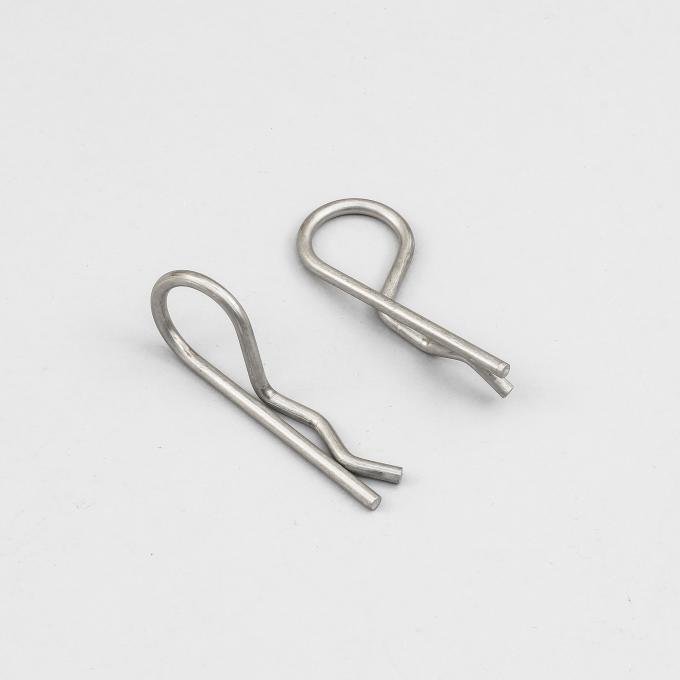 Detroit Muscle Technologies Mopar B Body 69-1/2 A12 Coronet Roadrunner Lift Off Hood Pin Clips Pair - 90 DEGREE A126969HP01-CLIPS