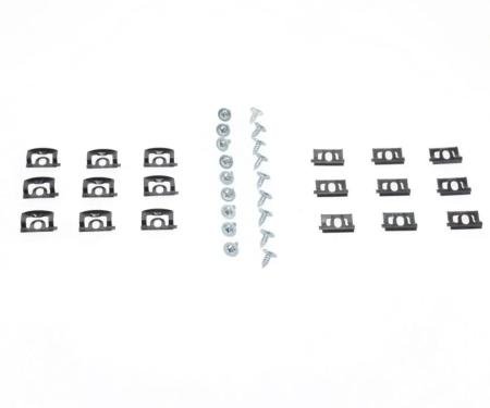 AMD Rear Window Reveal Molding Clip Set, 36pcs, 68-69 Barracuda Notchback X671-1268-1S