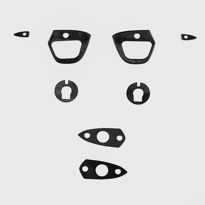 Detroit Muscle Technologies Mopar A100 A108 64-70 VAN Door Handle & Lock Gaskets A1006470DH03