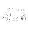 AMD Fender Bolt Kit, 70 Dodge Plymouth B-Body X203-1470-S