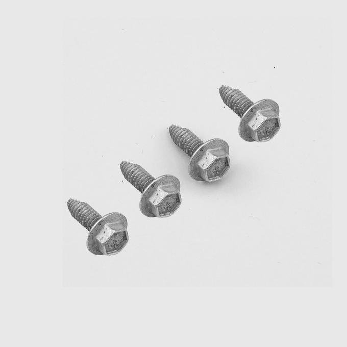 Detroit Muscle Technologies Mopar A B C E Body K Frame and Starter Splash Shield Screw 4pc CHR6022834-4