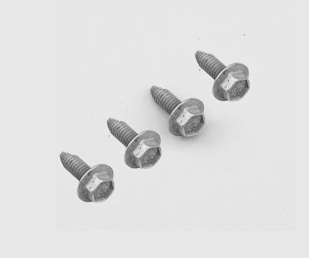 Detroit Muscle Technologies Mopar A B C E Body K Frame and Starter Splash Shield Screw 4pc CHR6022834-4