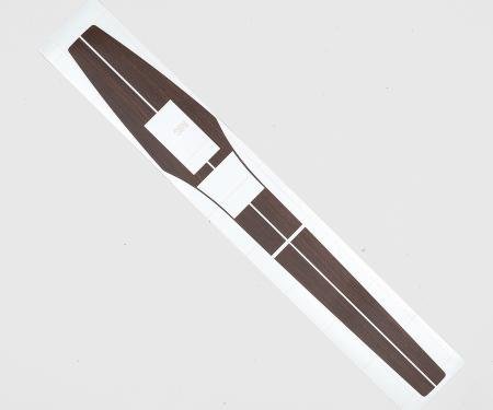 Detroit Muscle Technologies Mopar Console Overlay A Body 66-68 AUTO - WALNUT AXX6668OL10-WALNUT